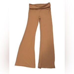 SKIMS Soft Lounge Foldover Pants Clay XL NWOT